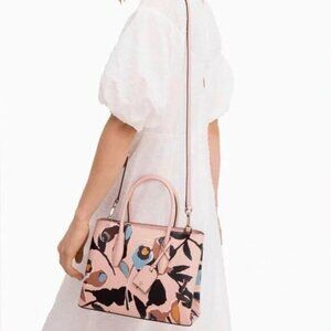 ♠️♠️ Kate Spade New York Eva Paper Rose Medium Satchel NWT